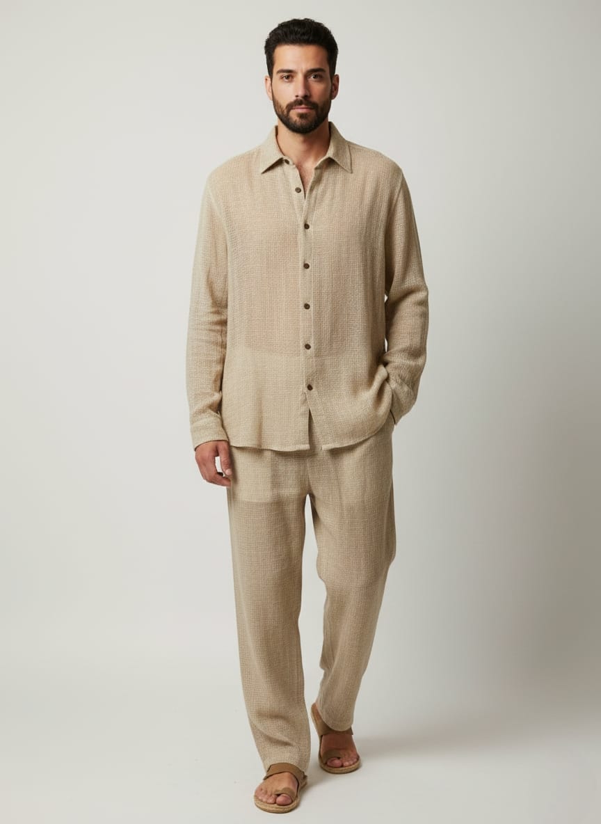 Conjunto Unisex Camisa Pantalon